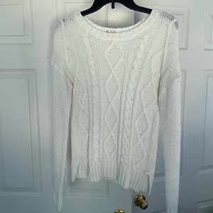 Cream sweater